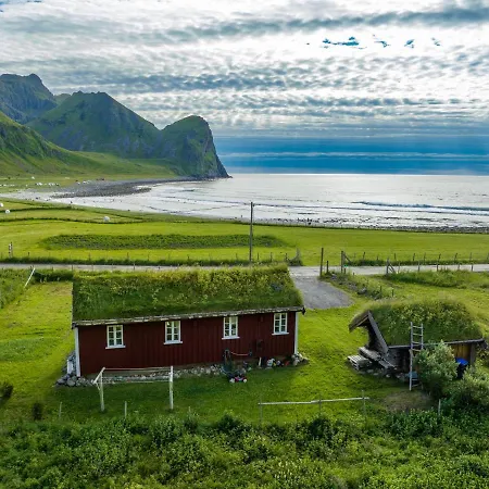 Unstad With Seaview Feriehus Unnstad