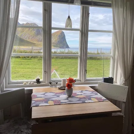 Feriehus Unstad With Seaview Unnstad